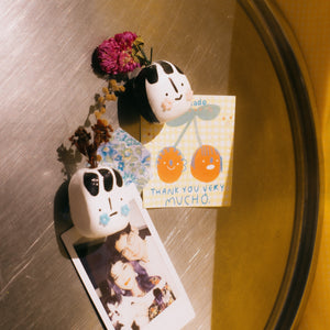 Ai Amigos Clay Magnets + Mini Vase