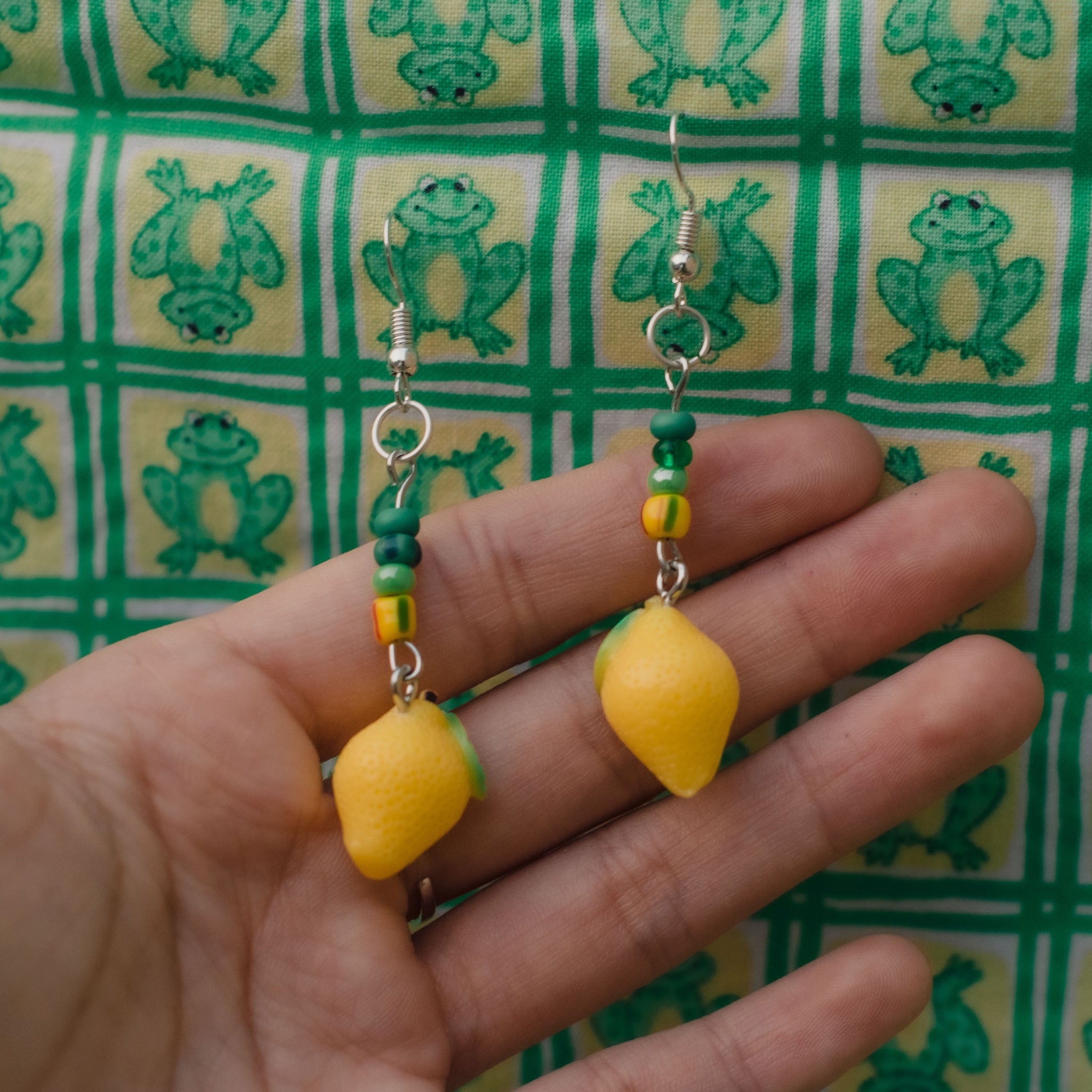Lemon Son Earrings