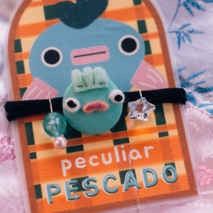 Peculiar Pescado Hair Tie Set