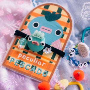 Peculiar Pescado Hair Tie Set