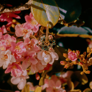 Cloisonné Chahua Drop Earrings