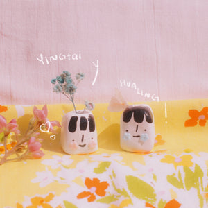 Ai Amigos Clay Magnets + Mini Vase